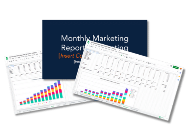 Monthly Marketing Reporting Templates - Free Download